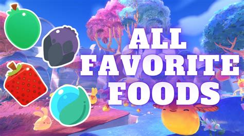 slime rancher all foods.